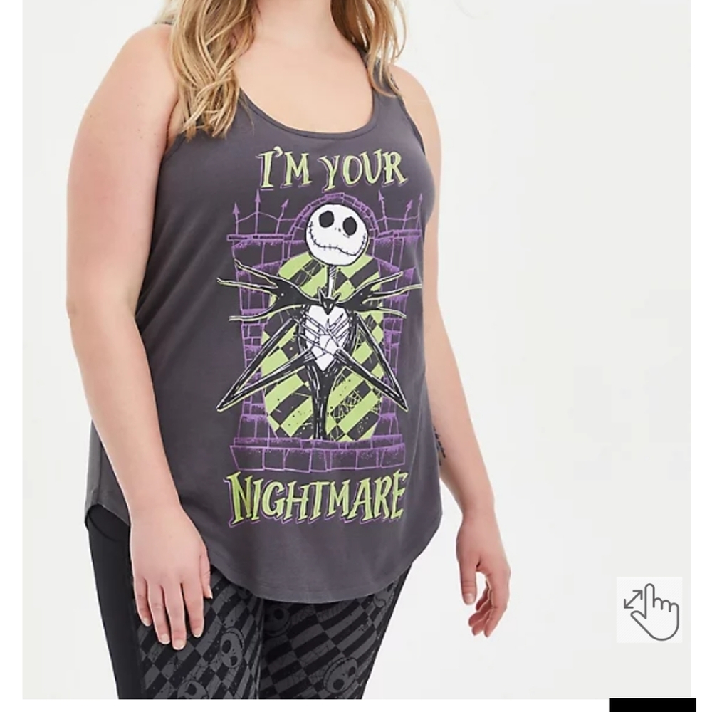 🆕 DISNEY NBC TANK - JACK PUMPKIN KING